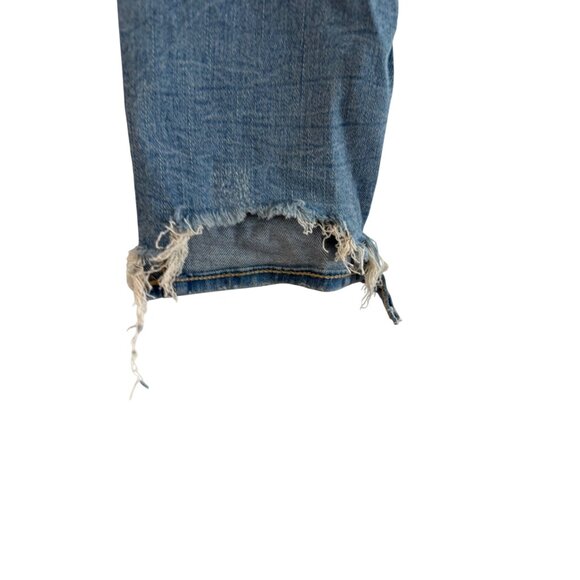 Lucky Brand Brooke Legging Jean Mid Rise Slim Fit Distressed Denim Size 2/26 New - Picture 10 of 10